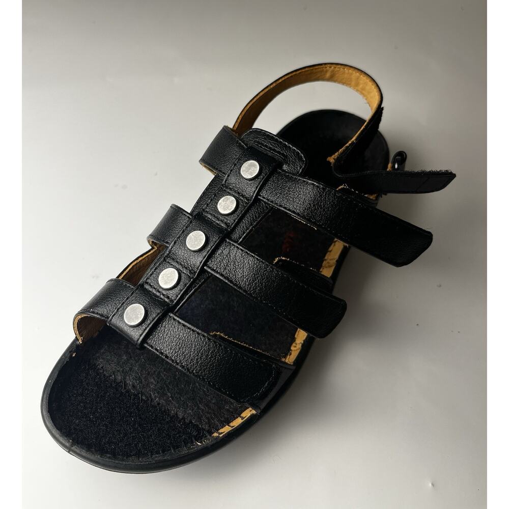 Revere Toledo Premium Leather Orthotic Friendly Gladiator Inspired Sandal S 6 US